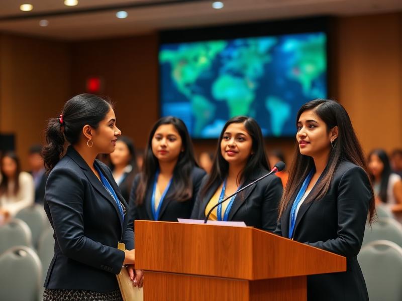 Banasthali wins best delegation at Asia MUN.